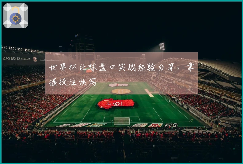 世界杯让球盘口实战经验分享，掌握投注诀窍